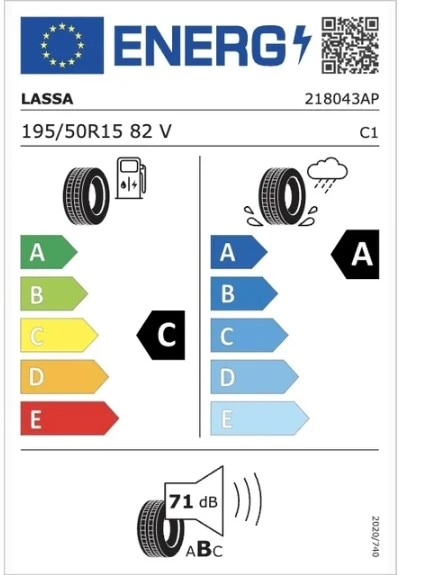 LASSA 195/50R15 82V REVOLA - Resim 2
