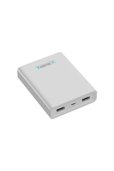 ENERX ENR-P10A 10000 mAh 1.0 Amper Powerbank Beyaz ürün görseli 1
