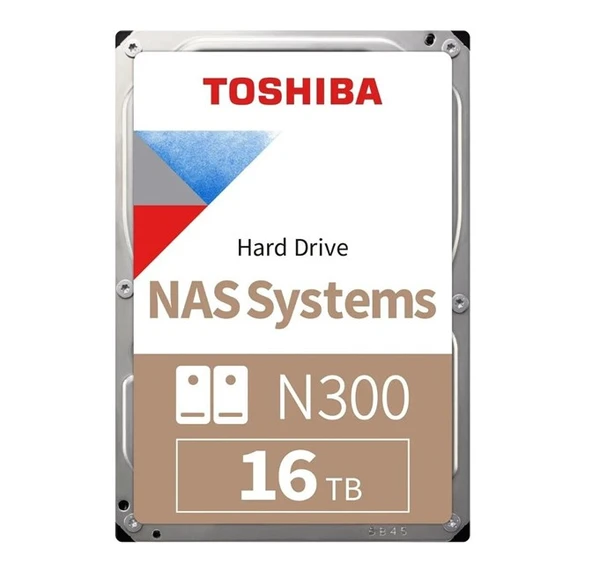 TOSHIBA Toshiba N300 16TB 7200Rpm 1024MB - MN11ACA16TS ürün görseli 1