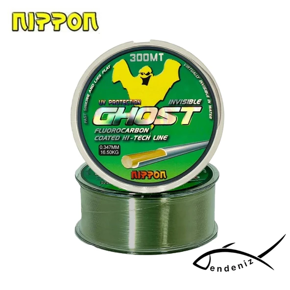 Nippon Ghost 300m Fluorocarbon Misina ürün görseli 1
