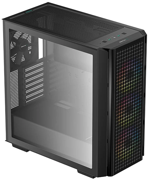 DeepCool CG540 RGB 750W PSU Tempered Glass USB 3.0 ATX Mid Tower Kasa ürün görseli 1