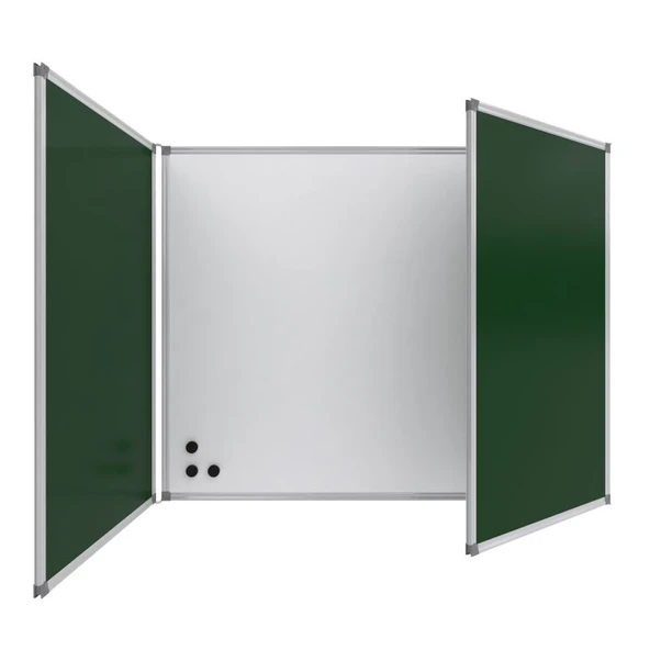 Emaye Yüzey Kapaklı Yazı Tahtası 120x150cm ürün görseli 1