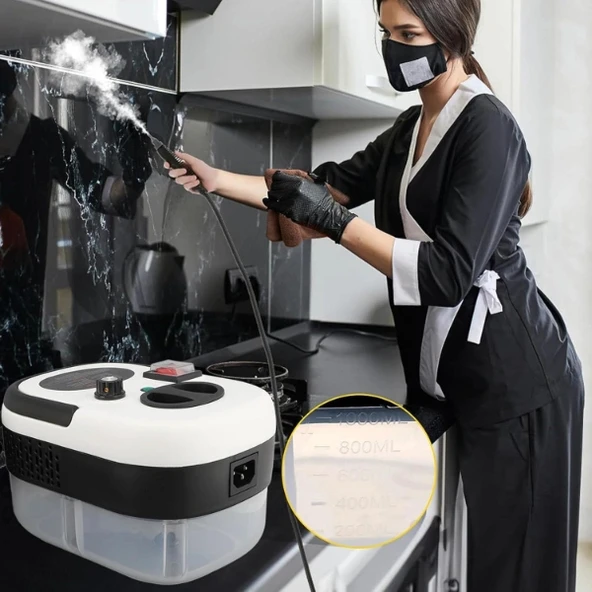 Nevamel® Kompakt Basınçlı Buharlı Temizleyici - Resim 4