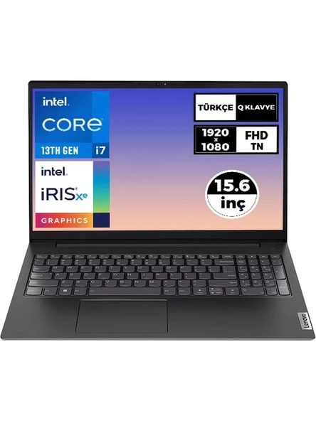 Lenovo V15 G4 IRU 83A100GPTR i7-1355U 16 GB 512 GB SSD Iris Xe Graphics 15.6" Full HD Notebook ürün görseli 1