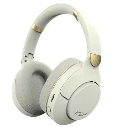 Inca IBK-503 Bej Kulak Üstü Bluetooth Kulaklık-AMBALAJ HASARLI (SIFIR KONDİSYONDA) ürün görseli 1