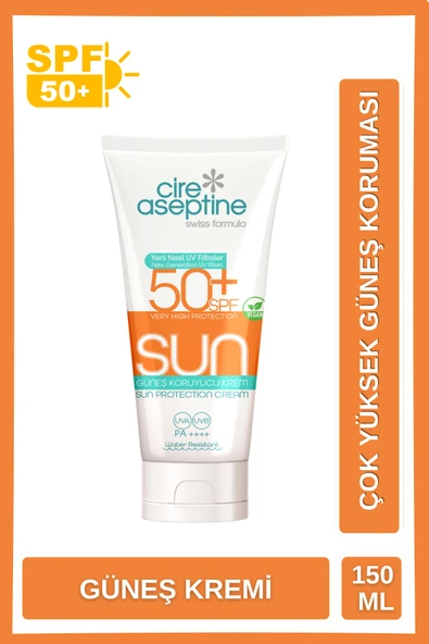 CIRE ASEPTINE Sun Güneş Koruyucu 50 Spf Çok Yüksek Koruma ürün görseli 1