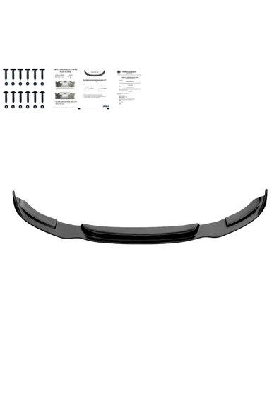 ROAL TUNİNGBMW 3 Serisi F30 - 2012-2017 Modelleriyle Uyumlu, ABE TÜV Onaylı 335i Ön Lip. ürün görseli 1