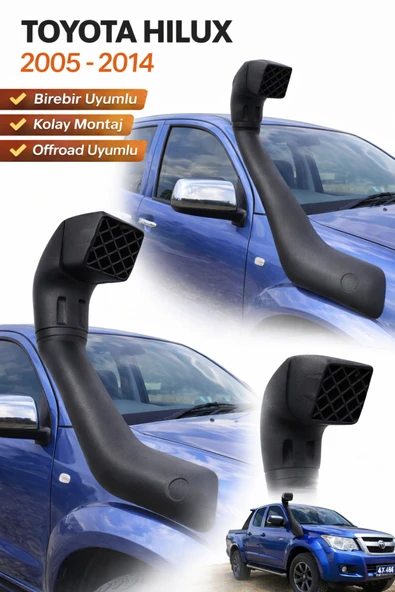 ROAL TUNİNG2005-2014 Birebir Uyumlu Aktif Hava Girişli OEM Snorkel ürün görseli 1