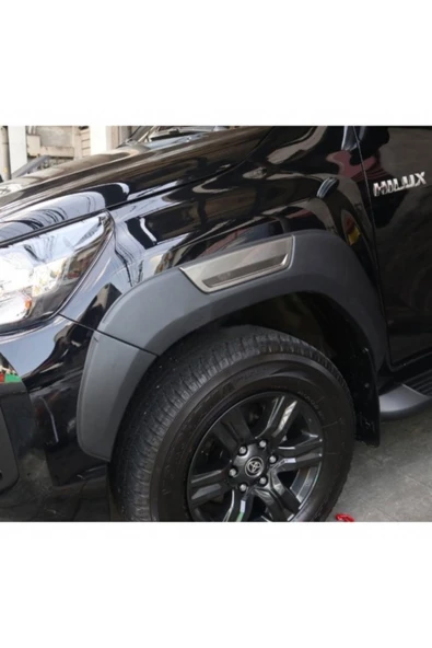 ROAL TUNİNGToyota Hilux 2015-2020 (Revo/Rocco) Uyumlu 'Off-Road' Çamurluk Dodik Seti - İthal ürün görseli 1