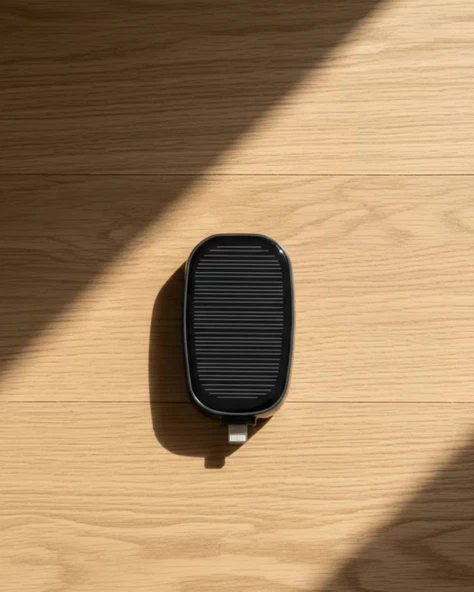 Nevamel® Güneş Enerjili Mini Powerbank 1200mAh Ultra İnce Taşınabilir ürün görseli 1