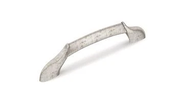 FLOWER Kulp antik gümüş 160mm ürün görseli 1