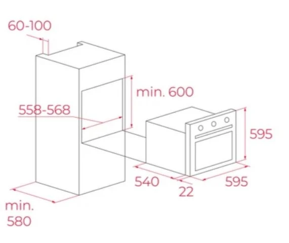 Teka Heb 723 Bk Dijital Fırın - Resim 2