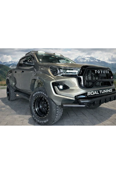 ROAL TUNİNGToyota Hilux GR STYLE Çamurluk Dodik Seti 2021+ Orjinal Birebir Çamurluk Tampon Uyumlu ürün görseli 1