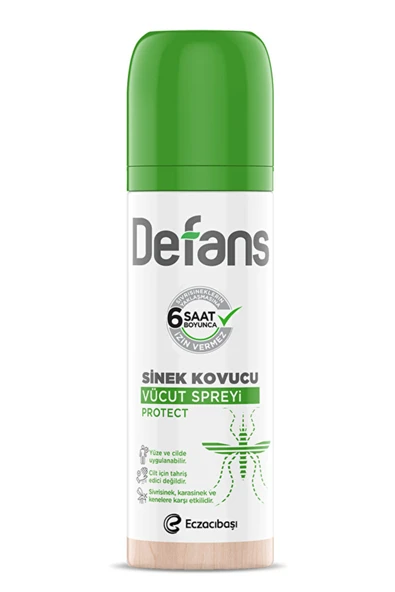 Detan 4 ADET Defans Protect Sinek Kovucu Vücut Spreyi 100 ml ürün görseli 1