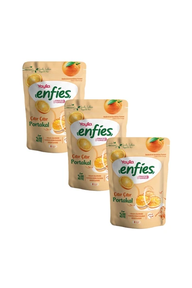 Yayla Enfies Freeze Dried Portakal 20 g x 3 Adet ürün görseli 1