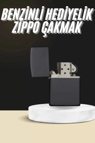 Nevamel® Erkeklere Özel Hediyelik Eşya  Metalik Benzinli Çakmak Doldurulabilir ürün görseli 1