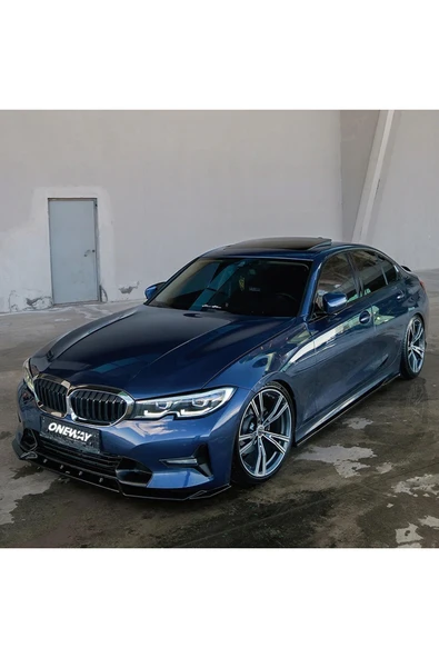 ROAL TUNİNGBMW 3 Serisi G20 Sport Line Yan Marşpiyel Seti (2018-2022) - Piano Black ürün görseli 1