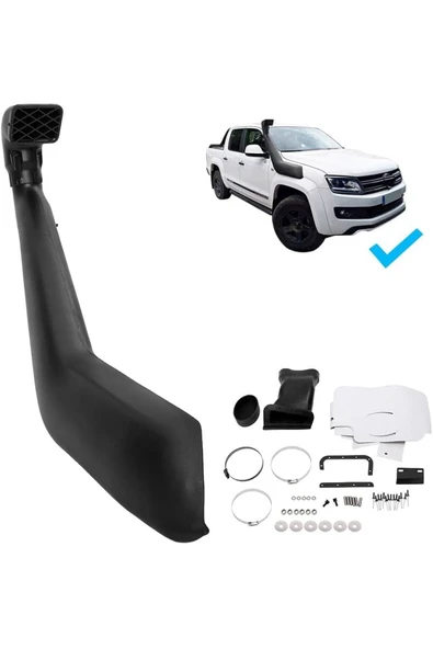 ROAL TUNİNGVolkswagen Amarok 2011+ Birebir Uyumlu Aktif Hava Girişli Snorkel ürün görseli 1