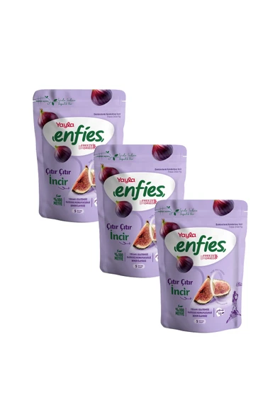 Yayla Enfies Freeze Dried İncir 20 g x 3 Adet ürün görseli 1