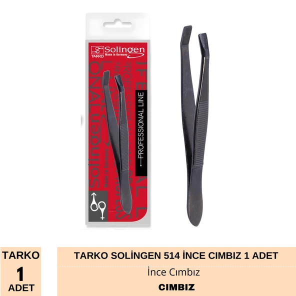 Tarko Solingen 514 İnce Cımbız 1 Adet - Resim 2