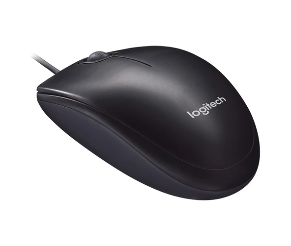 Logitech M90 USB Optik Kablolu Mouse Siyah - Resim 3