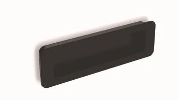 PIAZZA Gömme kulp mat siyah 160mm ürün görseli 1