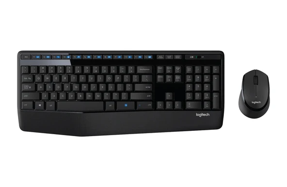 Logitech MK345 Kablosuz Q Klavye Mouse Set Siyah ürün görseli 1
