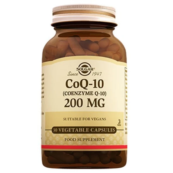 Solgar Coenzyme Q-10 200 mg 30 Kapsül ürün görseli 1