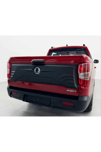 ROAL TUNİNGSsangyong Musso 2018+ Birebir uyumlu Arka Bagaj Kapağı Kaplama Koruma ürün görseli 1