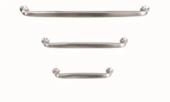 FERMO Kulp paslanmaz çelik renkli 224mm ürün görseli 1