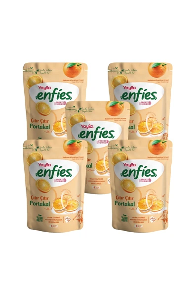Yayla Enfies Freeze Dried Portakal 20 g x 5 Adet ürün görseli 1