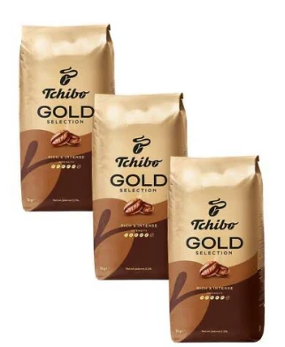 Tchibo Gold Selection Çekirdek Kahve 250 gr (3 adet) ürün görseli 1