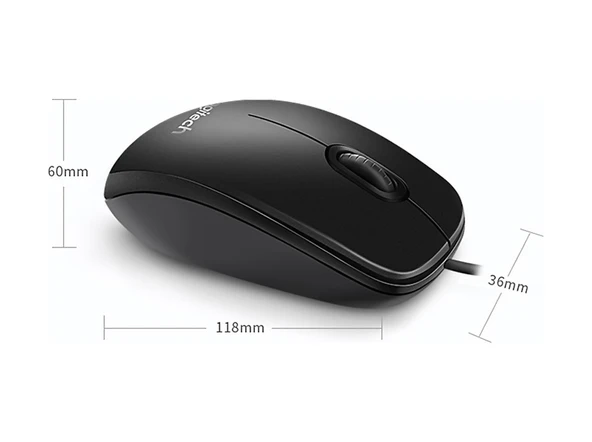 Logitech M90 USB Optik Kablolu Mouse Siyah - Resim 6