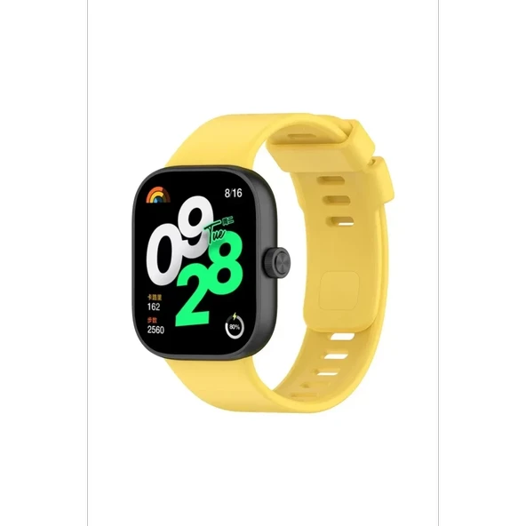 Newface Xiaomi Redmi Watch 4 Klasik Kordon - Sarı - Resim 2