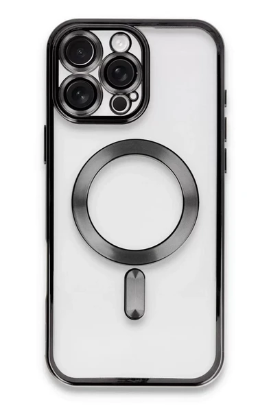 Newface Apple iPhone 16 Pro Kılıf Kross Magneticsafe Kapak - Siyah ürün görseli 1