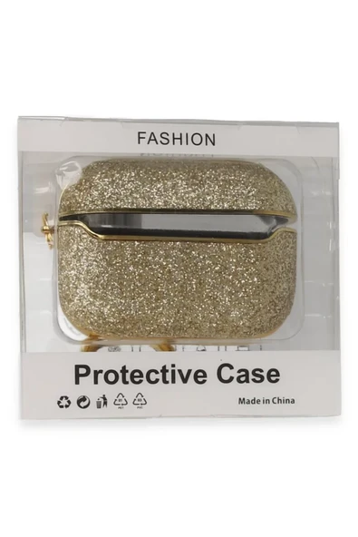 Newface Apple Airpods Pro (1.nesil) Spell Simli Kılıf - Gold ürün görseli 1