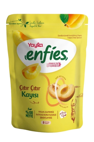Yayla Freeze Dried Çıtır Çıtır Kayısı 20 gr ürün görseli 1