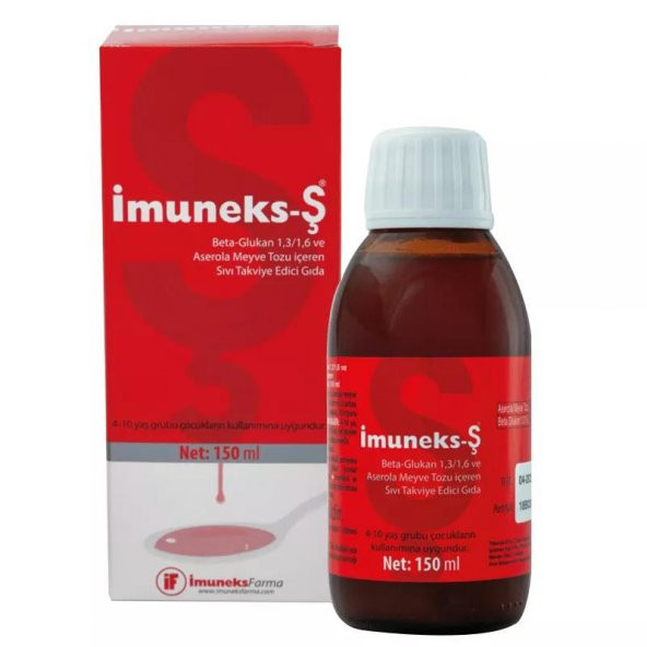 Imuneks 150 ml Surup (Beta-Glukan) ürün görseli 1