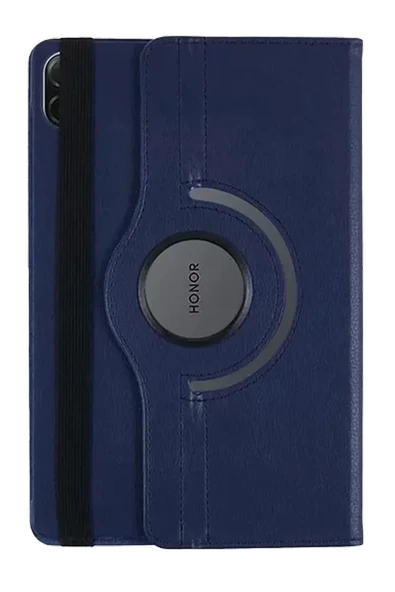 Newface Huawei Honor Pad X8A Kılıf 360 Tablet Deri Kılıf - Lacivert ürün görseli 1