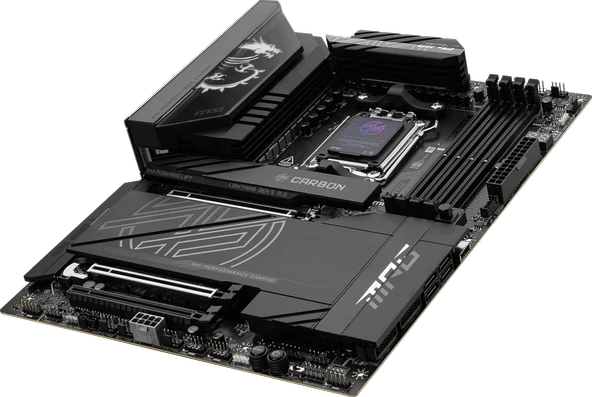 MSI MPG X870E CARBON WIFI7 DDR5 HDMI-DP TYPEC PCIE 5.0 AM5 ATX ürün görseli 1