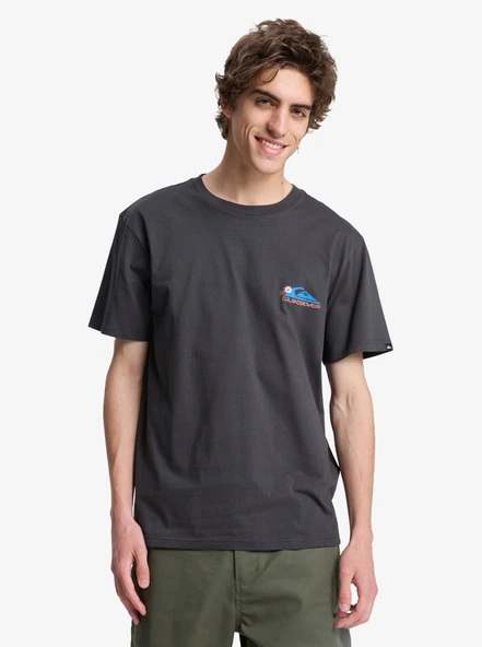 Quiksilver Arkası Baskılı Erkek Tişört EQYZT08285 ürün görseli 1