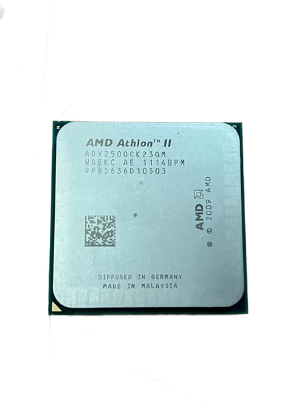 AMD ADX2500CK23GM 3.0 GHz AMD Athlon II X2 250 Soket AM2+AM3 65W CPU İŞLEMCİ (2 EL YENİLENMİŞ ÜRÜN) ürün görseli 1