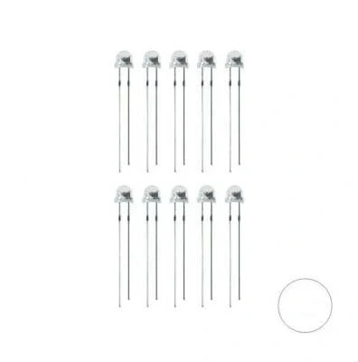 4.8mm Beyaz Mantar Led Paketi - 10 Adet ürün görseli 1