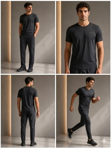 Erkek Siyah Pantolon - Resim 4