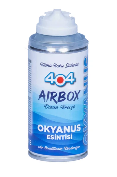 404 Airbox Okyanus Esintisi Araç Klima Kokusu Bombası 150 ML - Klima Koku Giderici Sprey ürün görseli 1