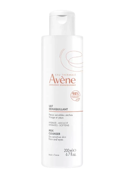 Avene Kuru ve Hassas Ciltler İçin Temizleyici Süt 200 ml ürün görseli 1