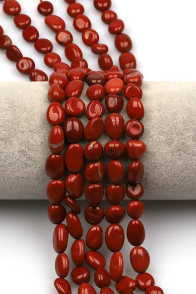 Jasper Doğal Taş Dizi 10 x 13 mm Mercimek Kesim - DZ-1248 ürün görseli 1