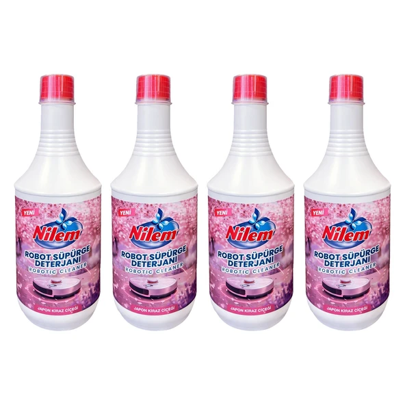 Nilem Robot Süpürge Detejanı 1000 ml x 4 Adet ürün görseli 1
