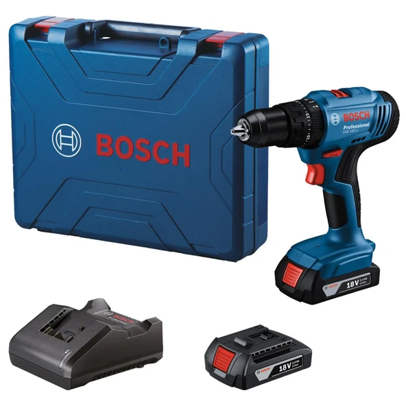 Bosch GSB 183-LI Profesyonel Akülü Darbeli Matkap/Vidalama Makinesi ürün görseli 1