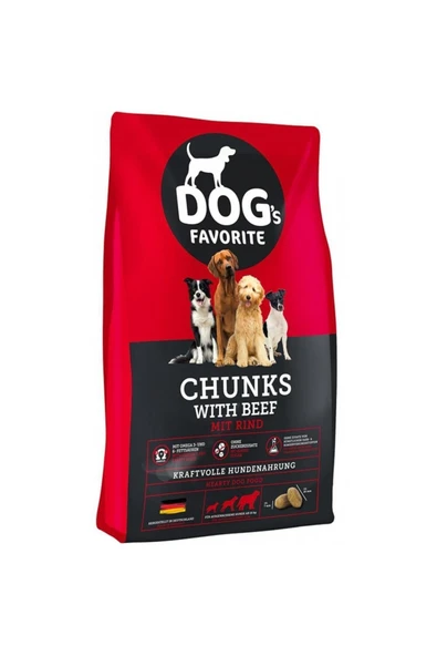 Happy Dog Dogs Favorite Biftekli Köpek Maması 15 Kg ürün görseli 1